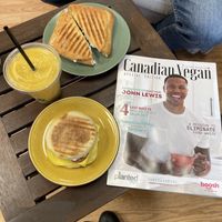 Lovely spot for breakfast and a read!  at Wild Trails Coffee in North Vancouver