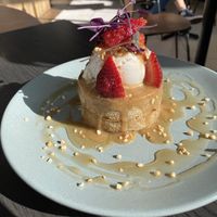 PB & J pancakes  at Hale & Hearty in Waterloo