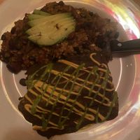 Enchiladas (vegan and gluten free)  at Solid Grill & Bar in Boise