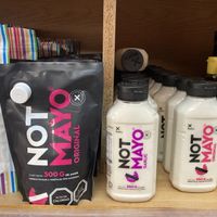 Vegan mayo at Mini Market in Futaleufu