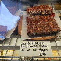 Seeds & Nuts Raw Cacao Slab at LuvCoffee in Whangamata