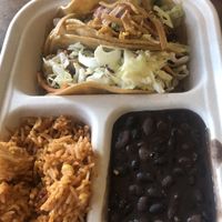 Mushroom and jackfruit tacos  at Trejo's Tacos - USC in Los Angeles