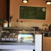 Ice cream cabinet  at Utopia Ice in Christchurch