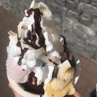 Banana Split at Utopia Ice in Christchurch