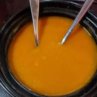 Pumpkin soup at Hao Tea House in Ha Giang