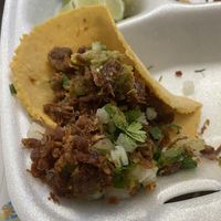 Carnitas taco at Doomie's NextMex - Vine in Hollywood