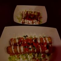 Floutas & Taquitos - Very delicious! at Doomie's NextMex - Vine in Hollywood
