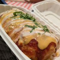 Chimi Veg Burrito carnitas at Doomie's NextMex - Vine in Hollywood