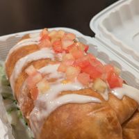 Deep fried burrito at Doomie's NextMex - Vine in Hollywood