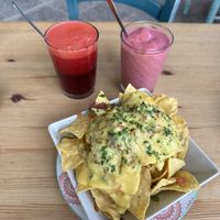 Saft Nummer drei und fünf #Veganuary at Happy Cactus in Fuerteventura