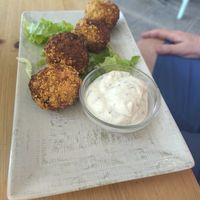 Croquettes at Happy Cactus in Fuerteventura