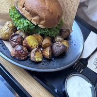 ‘Chicken’ burger   at Forky's - Veleslavinova in Prague