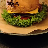 Cheese burger at Forky's - Veleslavinova in Prague