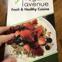 OMG they have a Vegan Menu! at Marla Restaurant in Laredo