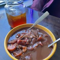 Vegan chili  at The Lively Daikon in Durango