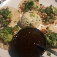 vegan quinoa tacos at Cacao Restaurant in Kansas City
