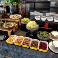 Buffet station 3 at Amitabha Zhen Su Guan - 阿弥陀佛珍素馆 in Fuzhou