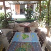 Sitting. at Organic Vegetarian Food by Mrs. Pong in Koh Phangan