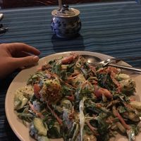 Best raw vegan salad ever!
• no salt
• no sugar
• lots of love at Organic Vegetarian Food by Mrs. Pong in Koh Phangan