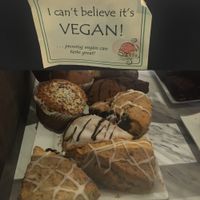 Vegan pastries from ‘I Can’t Believe It’s Vegan’ at Diva Espresso in Kenmore