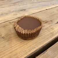 Chocolate mini pie  at Camas Organic Market & Cafe in Hot Springs