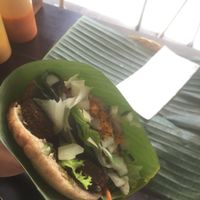 Falafel pita  at Warung Falafel in Ubud