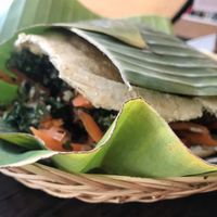 Delicious falafel pita!  at Warung Falafel in Ubud