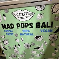 Vegan popsicles : ) at Warung Falafel in Ubud