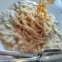 Creamy spaghetti at Sushi Kitchen in Petaling Jaya