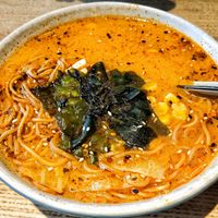 Happy spicy noodle, we are happy with it at Sushi Kitchen in Petaling Jaya