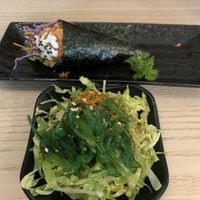 Salad & roll at Sushi Kitchen in Petaling Jaya
