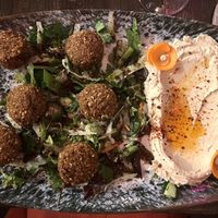 Falafel main   at Red Mezze in Newcastle Upon Tyne