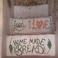  at The Laughing Buddha Cafe in Pushkar