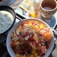  at The Laughing Buddha Cafe in Pushkar