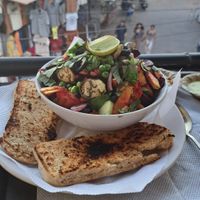  at The Laughing Buddha Cafe in Pushkar