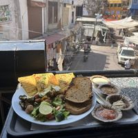   at The Laughing Buddha Cafe in Pushkar