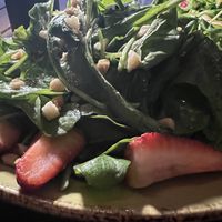 Starter salad no cheese  at Huggo's in Kailua Kona