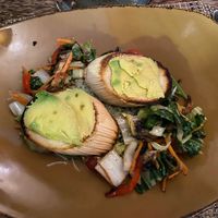 Hearts of palm  at Huggo's in Kailua Kona