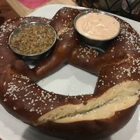 Pub Pretzel with Pimento Beer Cheese at Golden Road Brewing in Anaheim