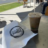 Lovely breaky  at Black Market Bagels in Port Macquarie
