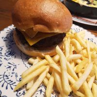 Mexican Burger at Canela Cafe in Fuerteventura