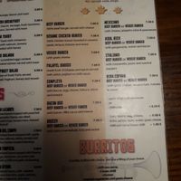 Burgers at Canela Cafe in Fuerteventura