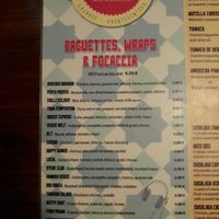 Menu at Canela Cafe in Fuerteventura