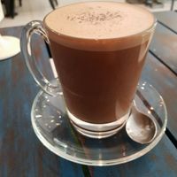 chilli hot chocolate with coconut milk at NanaBowls in Phuket