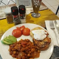 English breakfast vegetarian style at NanaBowls in Phuket