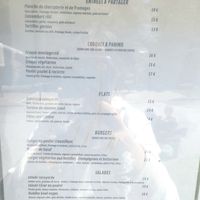 Menu du midi at Couloir Bar & Restaurant in Tignes Val Claret