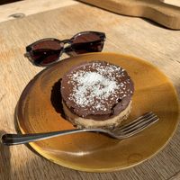 Raw vegan dessert   at Buitenplaats de Plantage in Vogelenzang