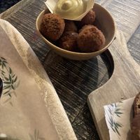 Vegan bitterballen  #Veganuary at Buitenplaats de Plantage in Vogelenzang