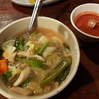 Sukiyaki soup at Kanecha's Home - Restaurant in Lampang