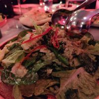 Heart palm salad maybe delicious salad dressing. at Yes Yes Yes in Helsinki